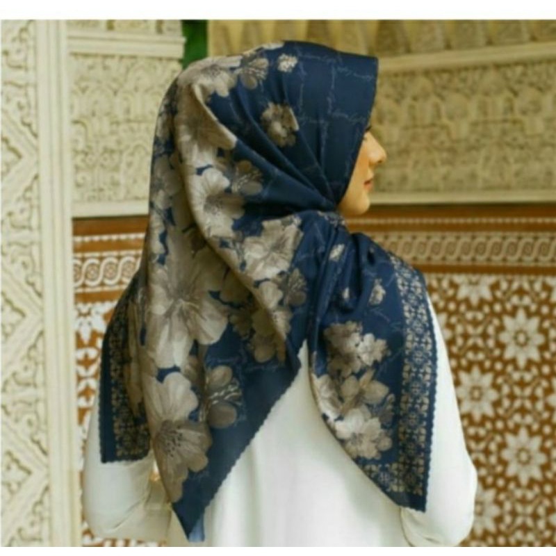 hijab deenay kw motif hijab segi empat voal laser cut terlaris