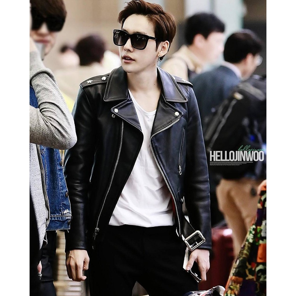 [⭐TRENDY 2021⭐]  Jaket Kulit Pria Ramones The changcuters Bigsize/Size  S M L XL 2XL X3L X4L X5L