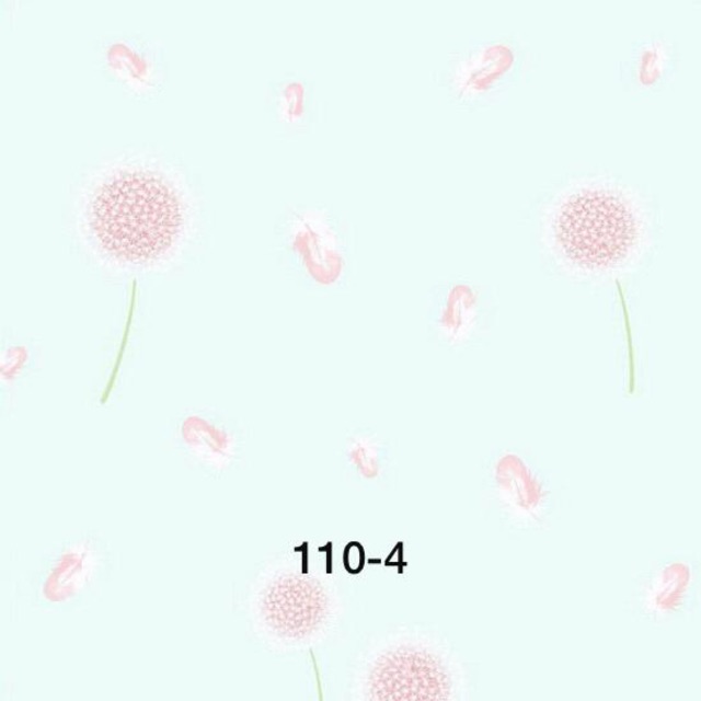 Wallpaper Dinding Motif Bunga Kecil Minimalis