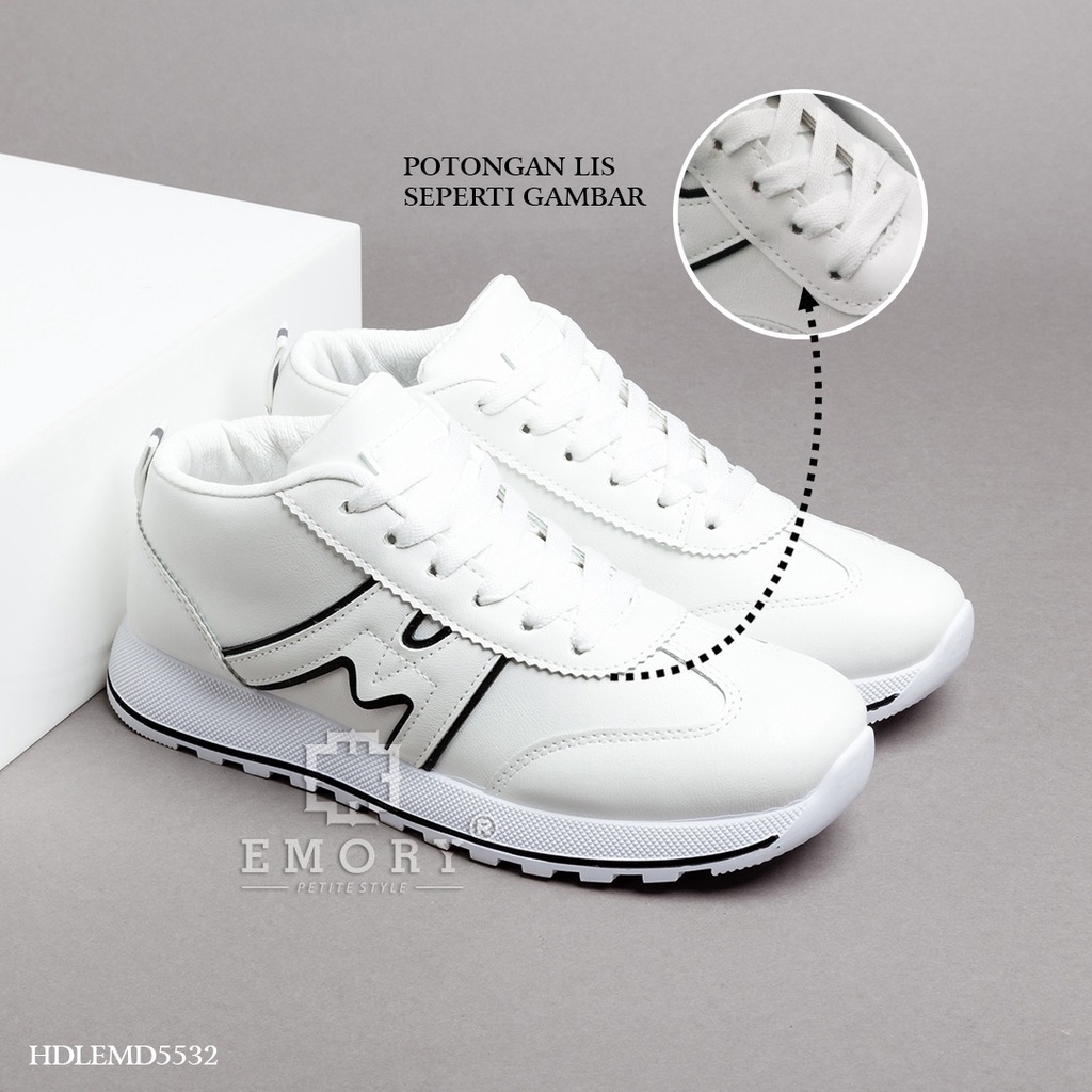 SEPATU SNEAKERS WANITA  EMORYSTYLE  Bellina  HDLEMD 5532 MARBELAYUK