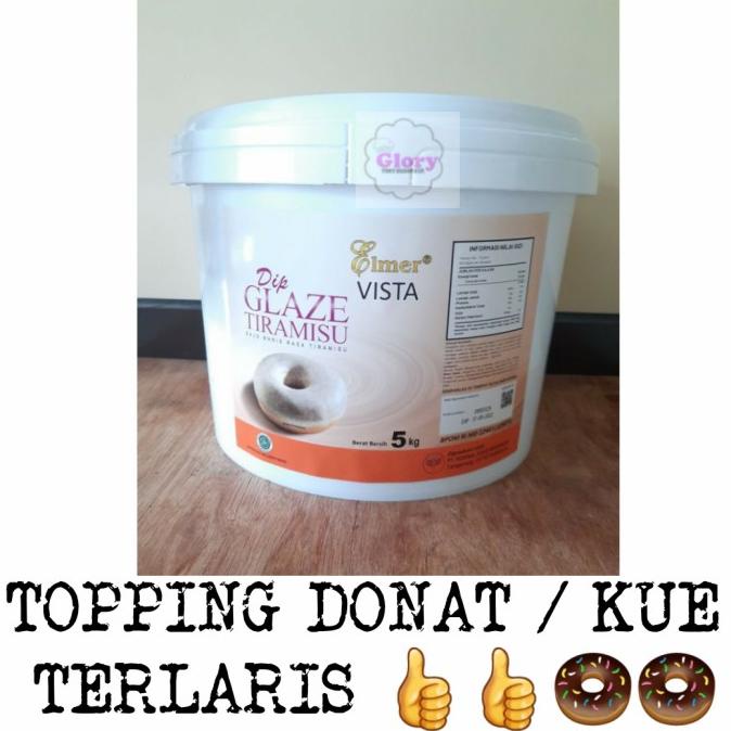 

elmer dip glaze tiramisu 5 kg ---NEW---