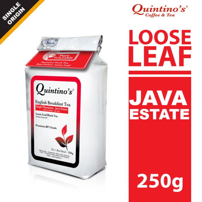 

B0621D Quintino'S Tea 250 Gr Loose 054