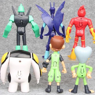 Ben 10 Figure Mainan Tokoh Karakter / Ben Ten Figure ...