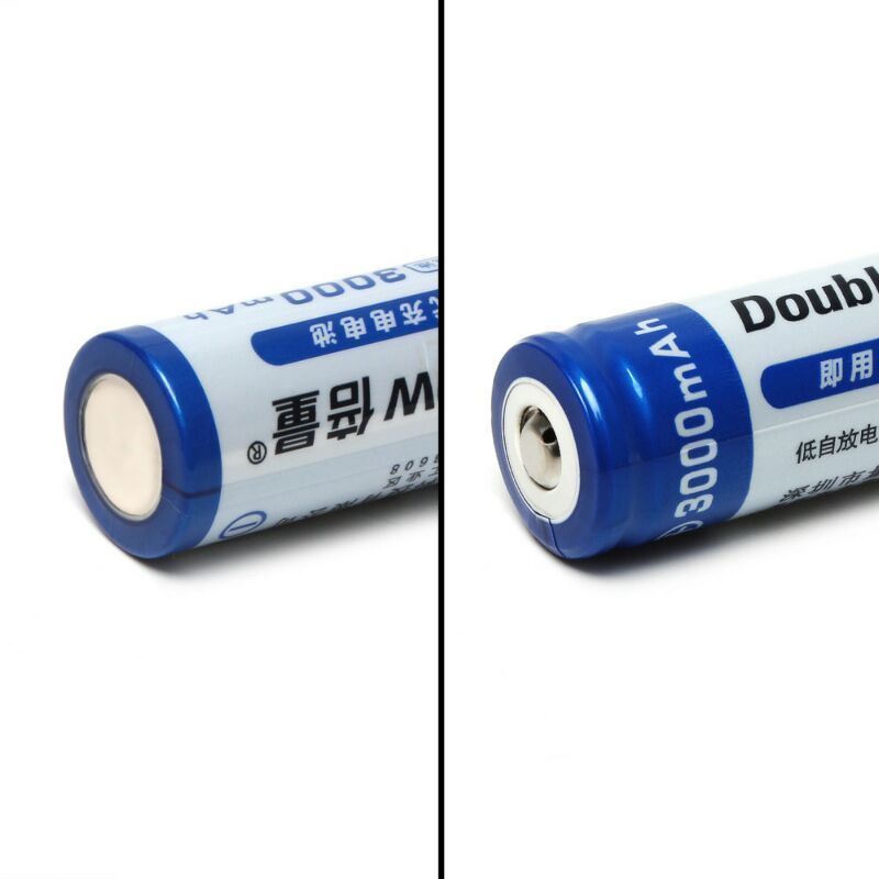 Doublepow Baterai Cas AA Rechargeable NiMH 1.2V 3000mAh 1 Pcs