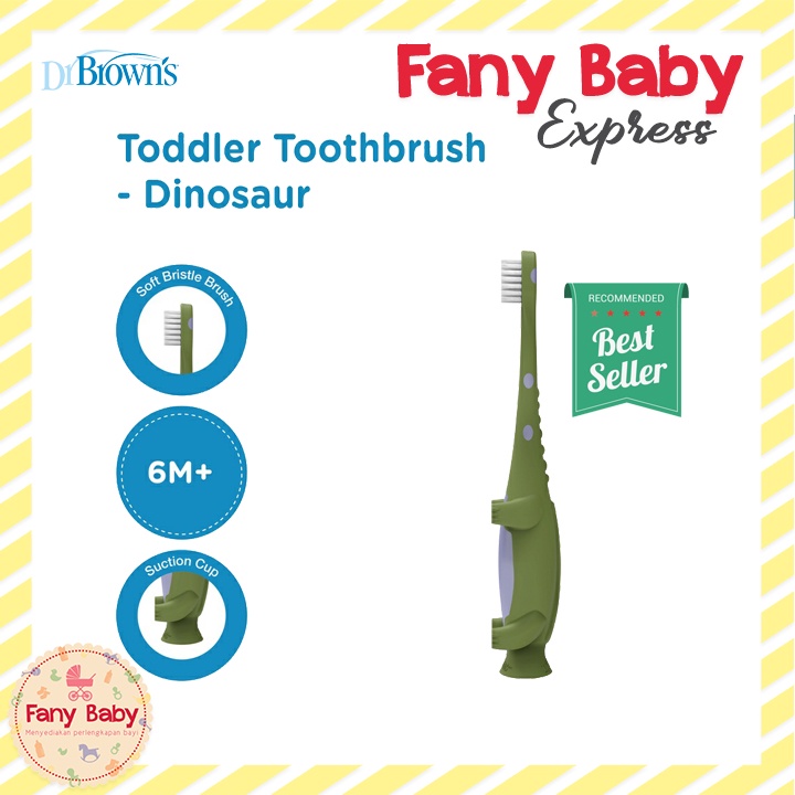 DR BROWNS TODDLER TOOTHBRUSH