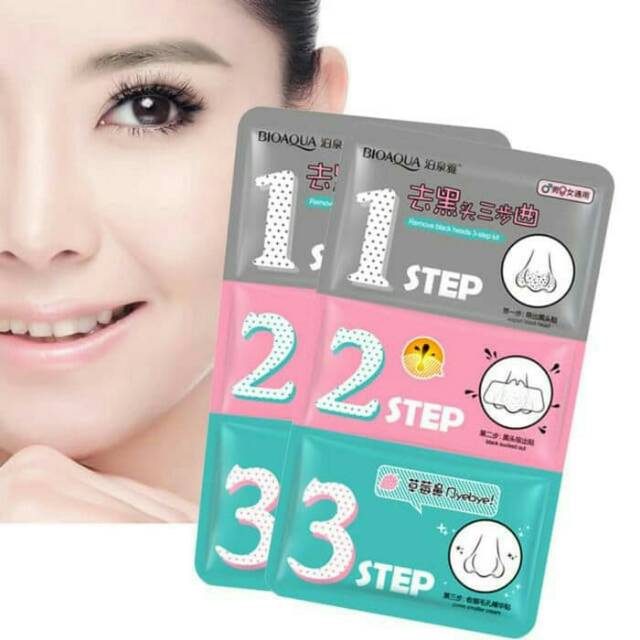 Masker 3 Step Komedo / Masker Komedo 3 in 1