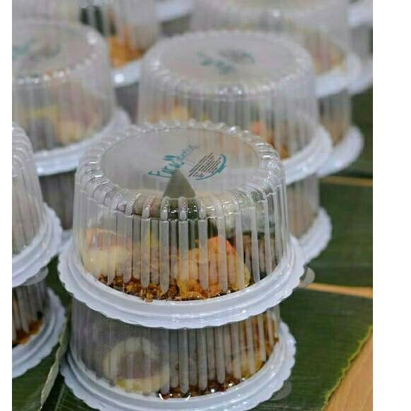 ← (ISI 10PCS - CT20 PUT BIASA) Mika Tumpeng Mini D20 T10 Putih/ Mika Bolu Bulat/ Mika Tumpeng ♜