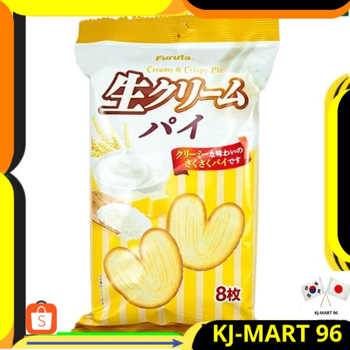 

MAKANAN JEPANG/JAPANESE FOOD/SNACK JEPANG FURUTA FRESH CREAM PIE IMPOR