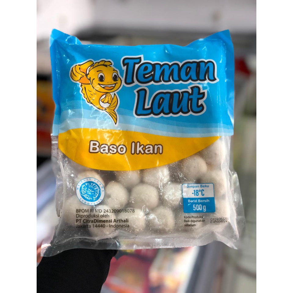 

Promo!! Teman Laut Baso ikan 200gr dan 500gr Baso Ikan Enak Produk Dari Cedea