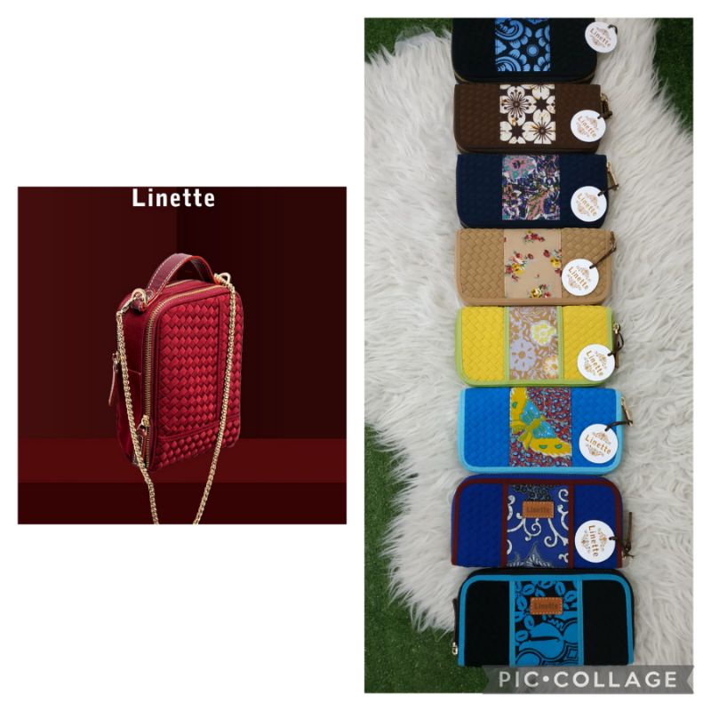 Set dompet  + phonebag Linette