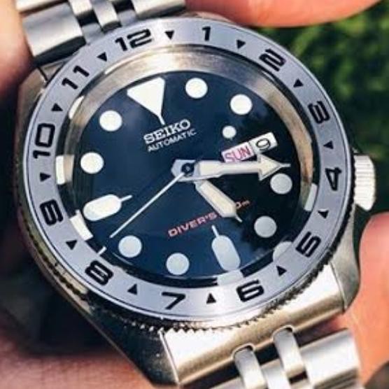 Jam Tangan Pria Seiko Skx 007 Stainless Steel Rr76Oyyq8F