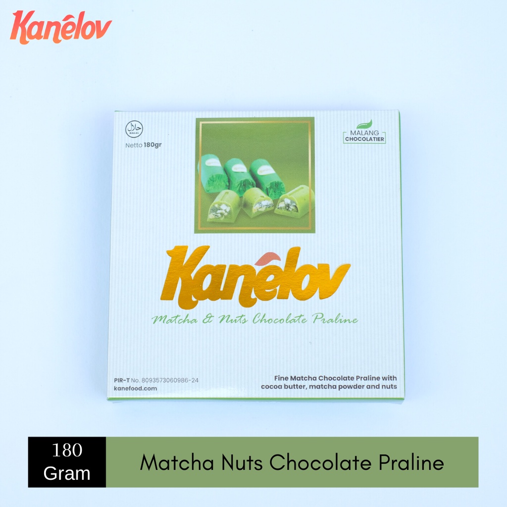 

Kanelov Matcha & Nuts Chocolate Praline - Cokelat Praline ala Cokelat Belgia