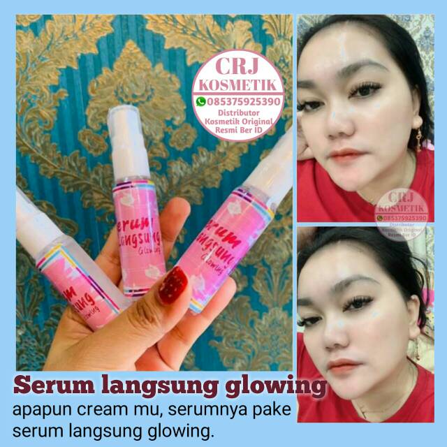serum glowing