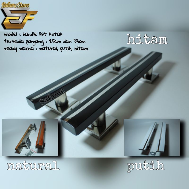 handle pintu / gagang pintu / handle pintu rumah / handle pintu minimalis 25cm dan 35cm