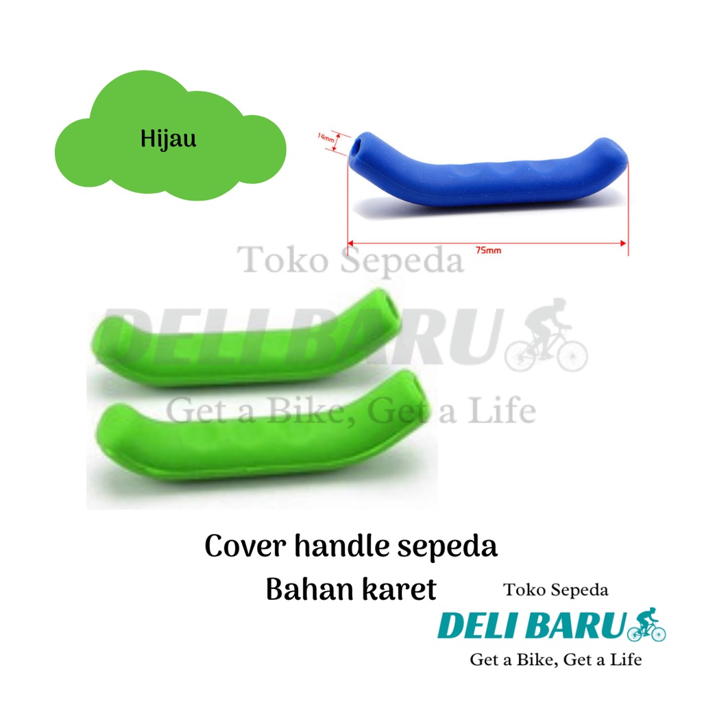 Delibaru Cover handle pelindung pegangan rem silikon warna sepeda