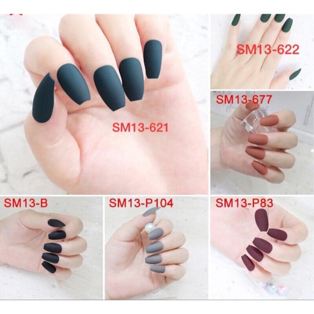 fake nail (kuku palsu) isi 12+lem cair