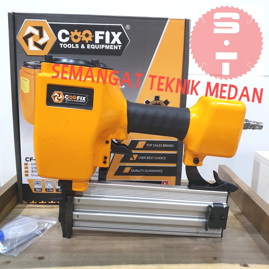 

AIR NAILER GUN STAPLES ANGIN TEMBOK ST64 ST 64 50mm COOFIX CF-NG003
