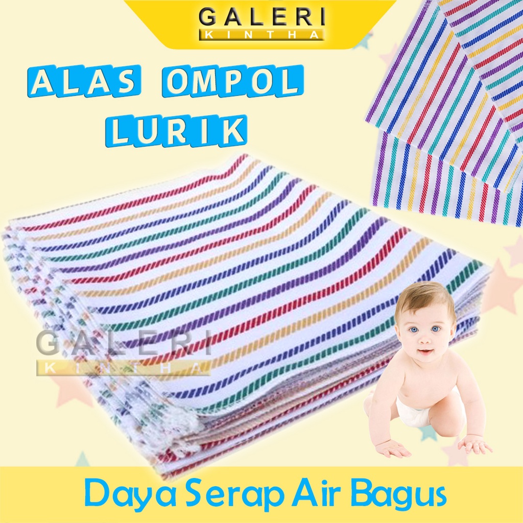 Alas Ompol Bayi Lemek Lurik Halus Baby Newborn