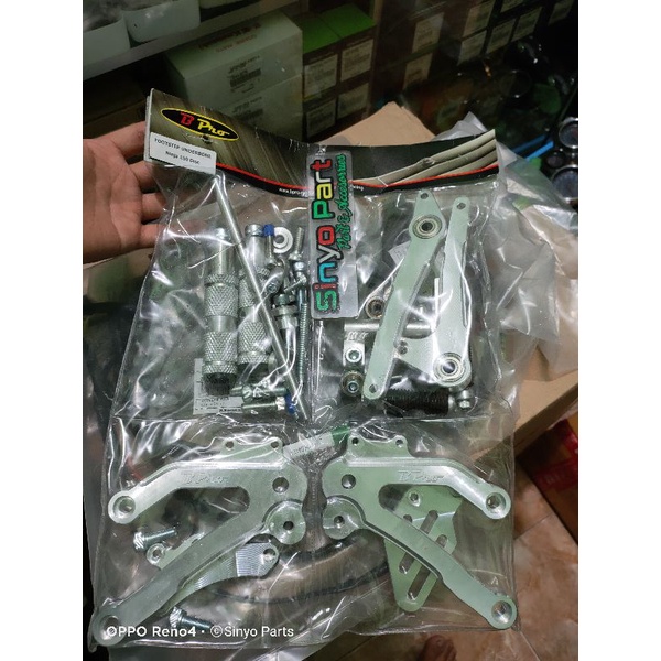 UB underbone Ninja 150 R RR SS ZX150 ORIGINAL B -PRO GEN 2 DAN VND PREMIUM DISC CAKRAM SILVER & HITA