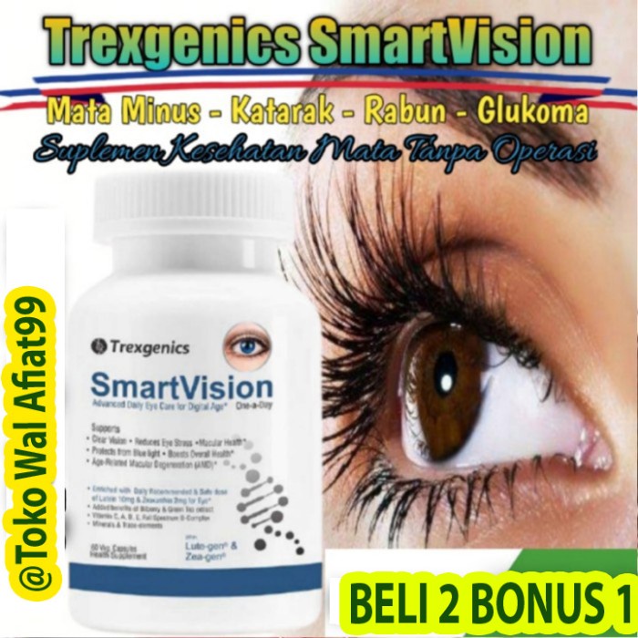 Obat Mata Katarak SmartVision Trexgenic Advanced Daily Eye Care