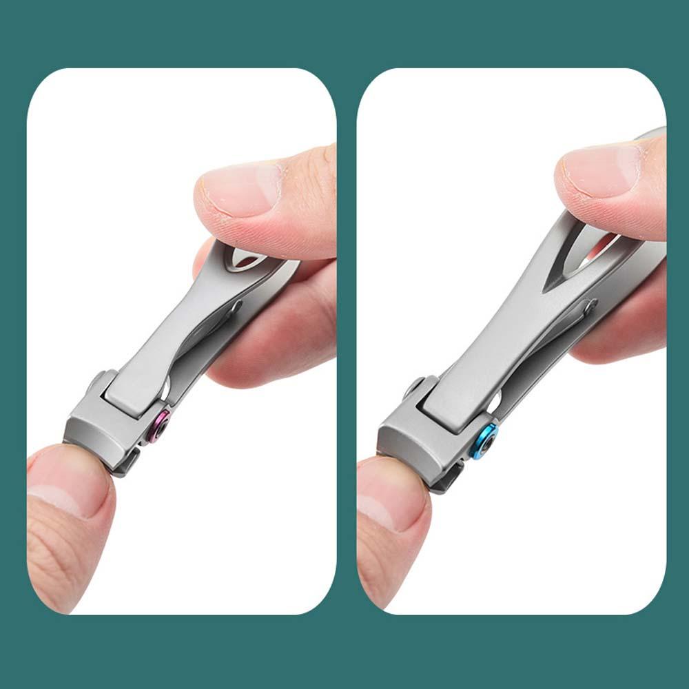 Needway   Manicure Cutters Stainless Steel Anti-Percikan Pemotong Kuku Penghilang Kulit Mati