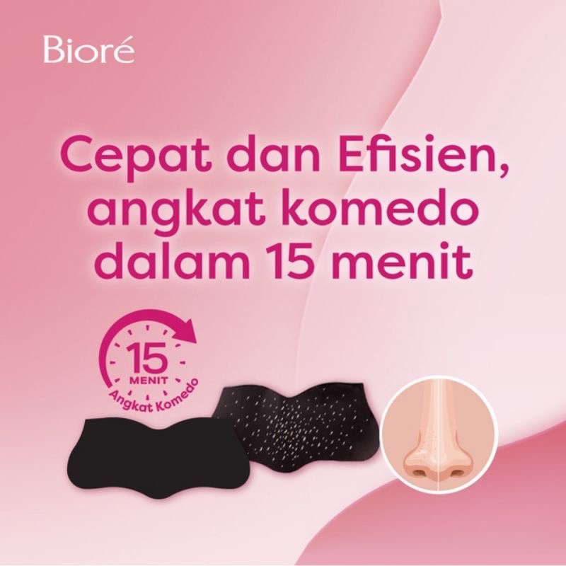 Biore Pore Pack Black Plester Hidung Komedo Wajah Penghilang Komedo 1S