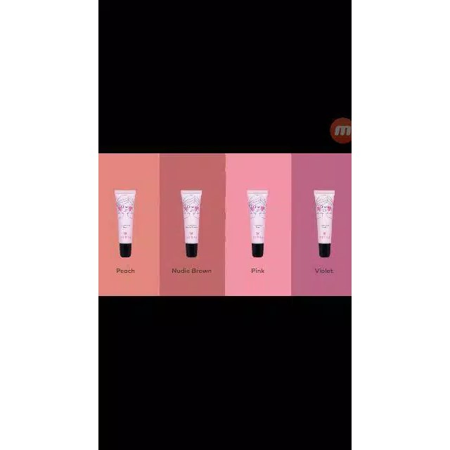 ❣️Rakkistore99❣️Emina Checklit Cream Blush Pink/Peach/Violet/Nudie Brown 10ml (100% Original)