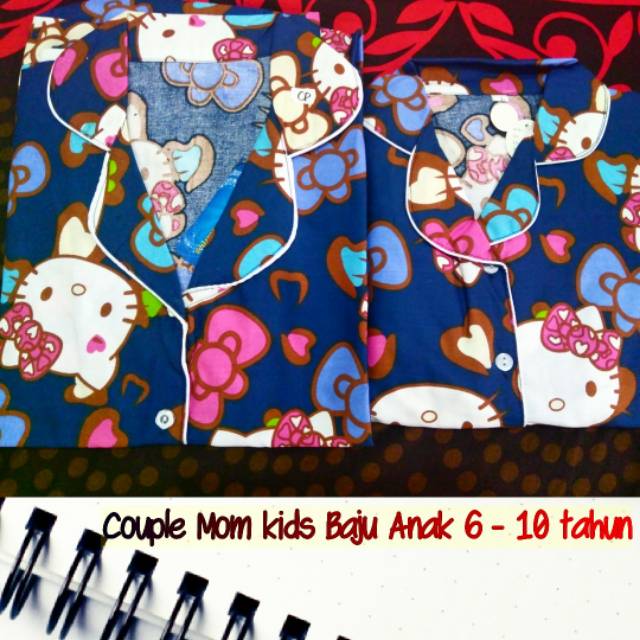 BAJU TIDUR MOMKIDS / PIYAMA MOMKIDS / PIYAMA COUPLE / BAJU TIDUR MURAH / BAJU TIDUR ANAK