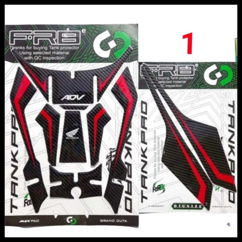 Stiker HONDA ADV 150 sticker timbul deckpad tankpad HONDA ADV 150
