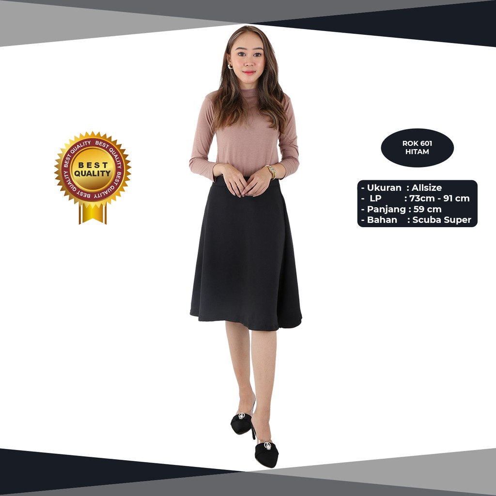 NEXXA - Rok 7/8 Wanita / Rok Payung 7/8 / Rok 7/8 Murah / Rok 7/8 Jumbo / Rok Payung Jumbo / R.601