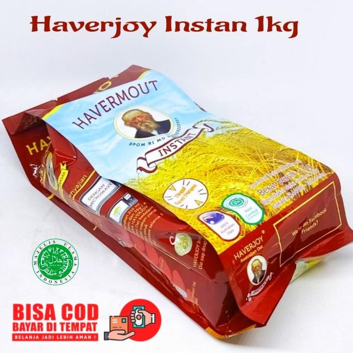 

Diskon Haverjoy havermout instan oatmeal 1000gr Diskon