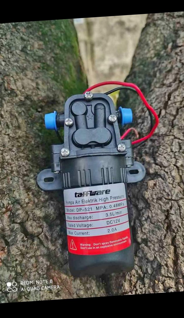 Pompa Air Elektrik High Pressure 12v 3.5l/min Taffware 70 Psi