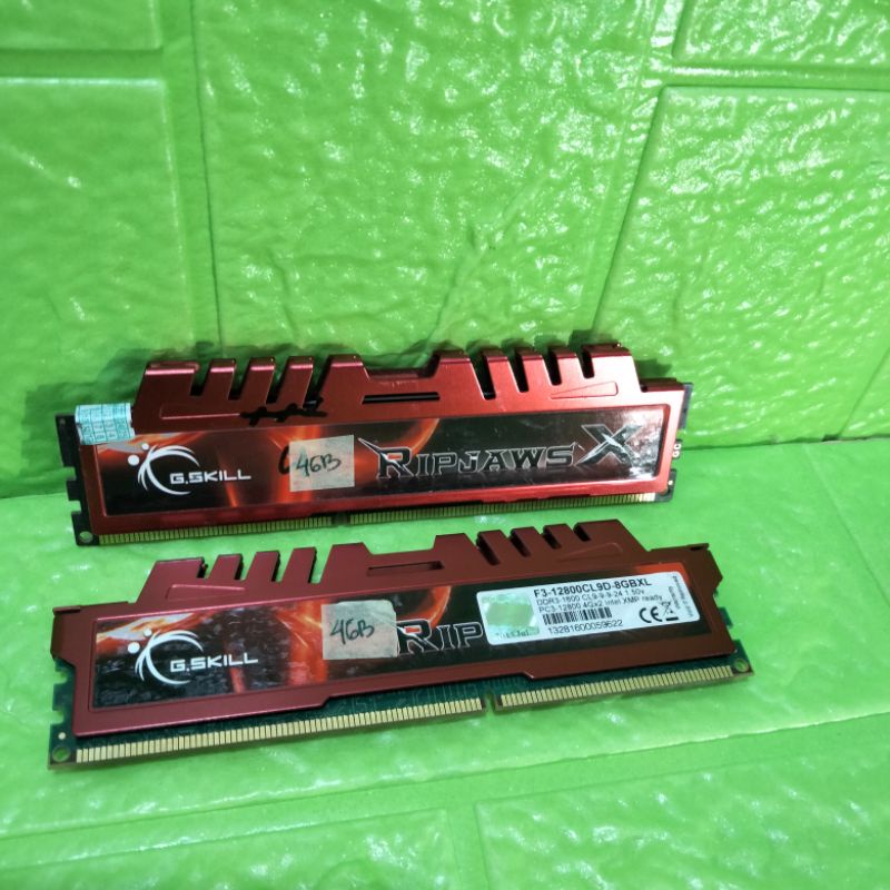 Memori RAM DDR3 8Gb 2 x 4Gb kit Corsair Kingston G.skill Murah Garansi Terbaik