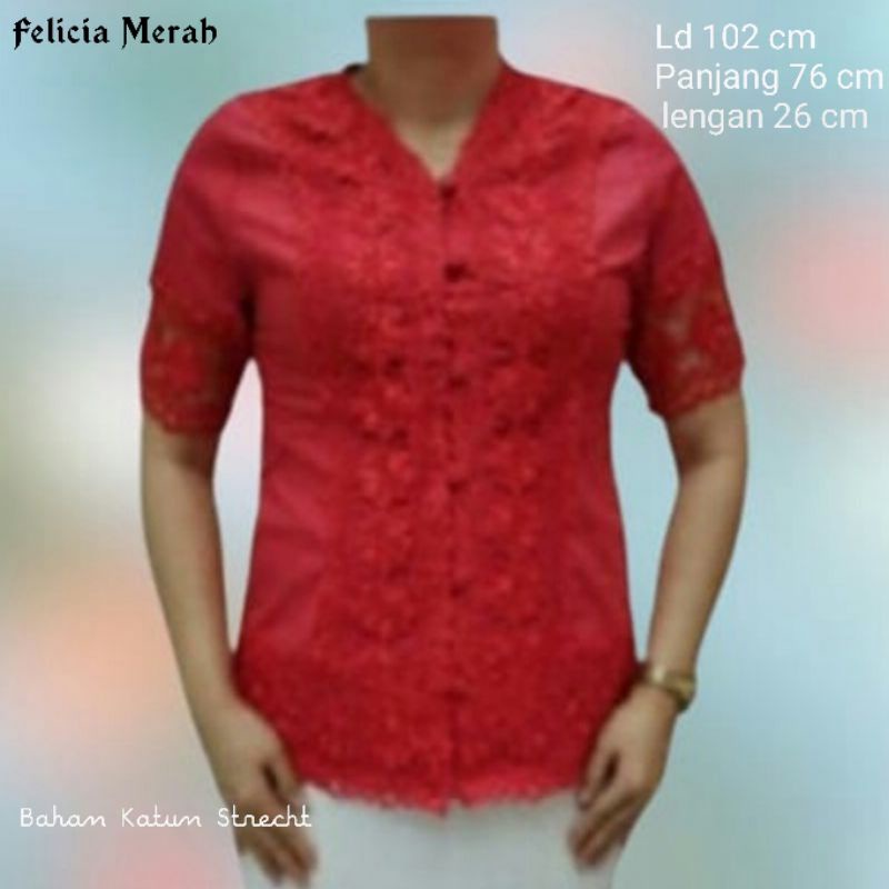 Atasan kebaya encim modern Queen