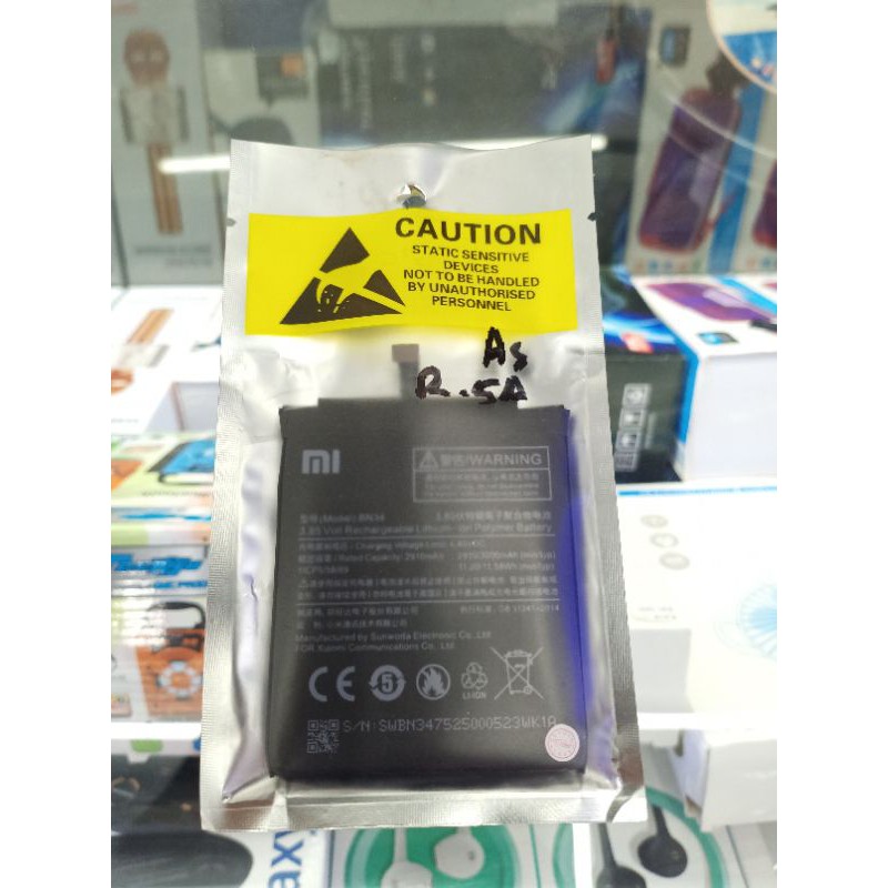 baterai xiaomi 5a