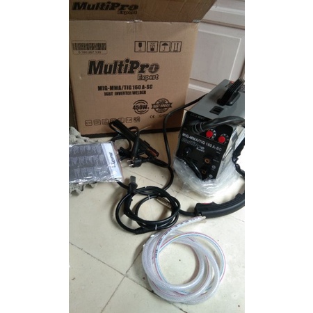 Multipro Mig - MMA  / Tig 160A - SC Las CO tanpa gas /Mesin Las Mig Multipro expert