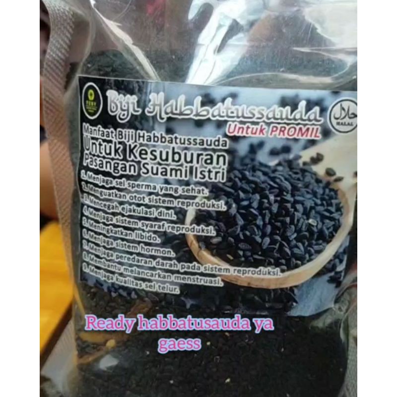 

biji habbatusauda 500gr