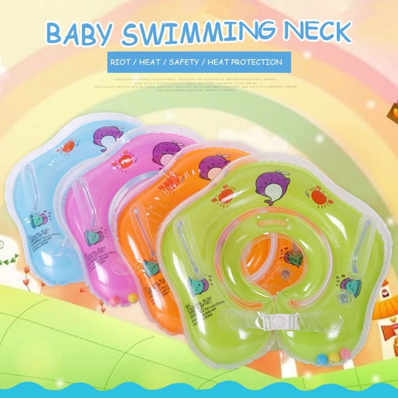 TokoPapin Pelampung Renang Anak Bayi Leher Ban Neck Ring Baby Mainan Mandi Bayi Pelampung Leher