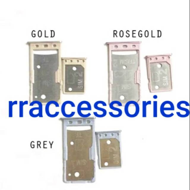Simtray slot sim card xiaomi redmi 5a