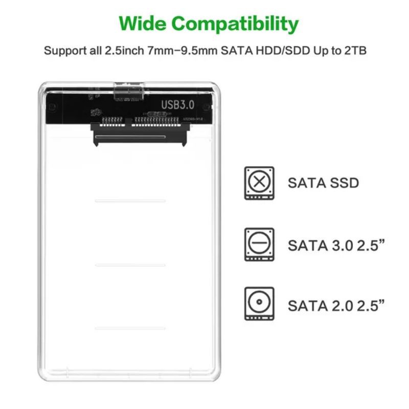 casing hardisk external USB 3.0/sata hardisk