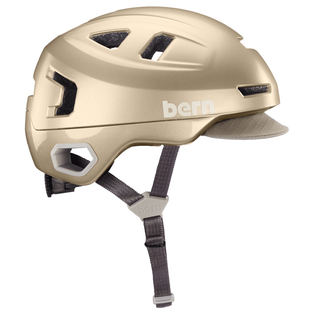 HELM SEPEDA BERN HUDSON MIPS HELMET - SATIN CHAMPAGNE