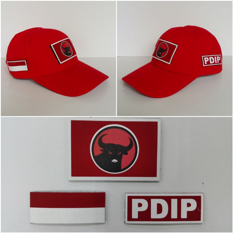Topi Tactical Partai PDIP
