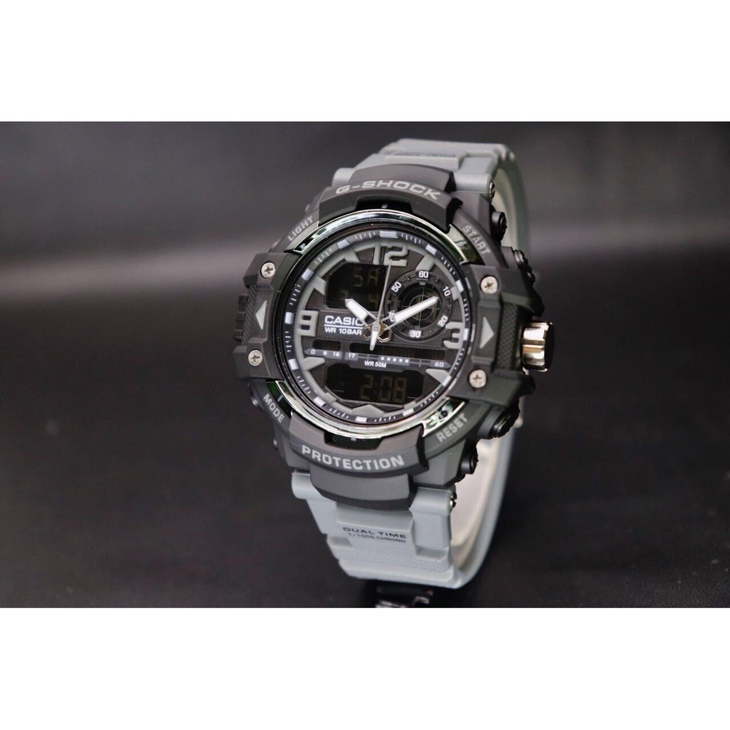 JAM TANGAN PRIA GSHOCK CASIO GWN 8600 TALI LURUS / JAM ANTI AIR