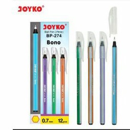

Ball Pen Pulpen Pena Joyko BP-274 Bono 0.7 mm 1 Box 12)