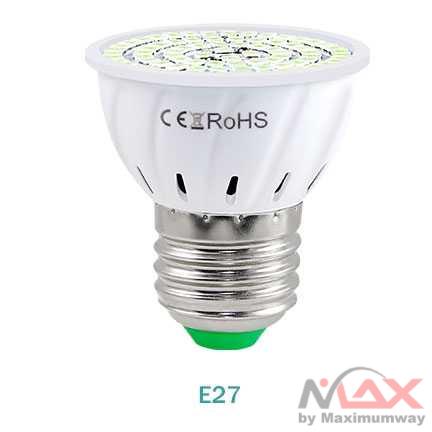 CanLing Lampu Bohlam LED UV Anti Bakteri Anti Virus untuk Steril kan Ruangan dari penyakit, Bulb 80 LEDs 220V E27 Warna Putih