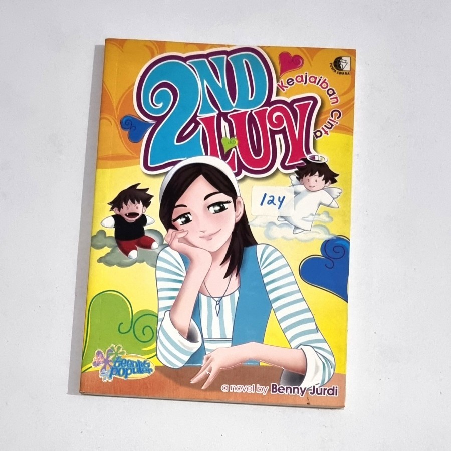 Buku Novel Remaja Bekas " 2nd Luv " Oleh Benny Jurdi Terawat Baik Premium
