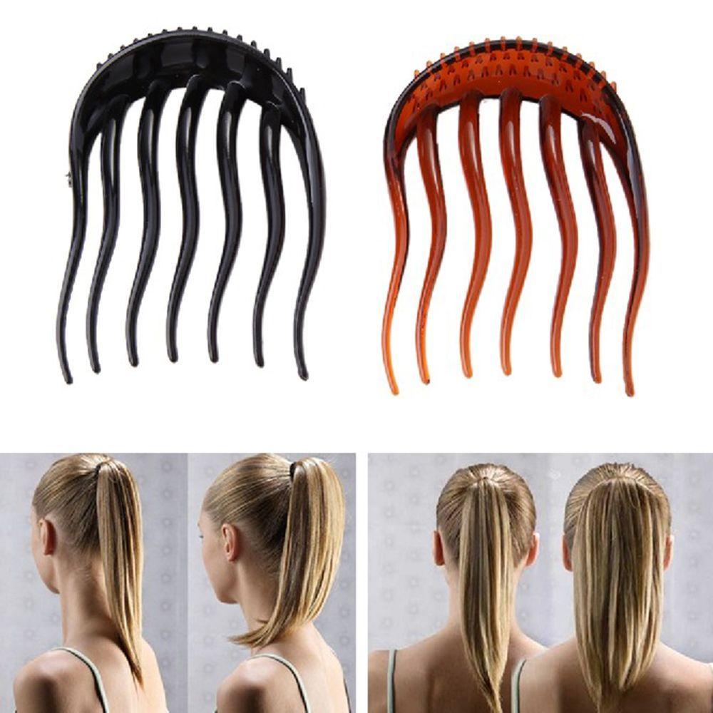 Jepit Rambut Ponytail Agustina 1pc Awet Tips Bumpits Bouffant