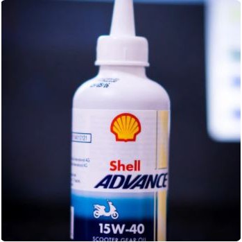 { BUNDLING } Oli Motor Matic Terbaik Shell Advance Ultra Scooter 5W-40 Dan GEAR OIL GARDAN