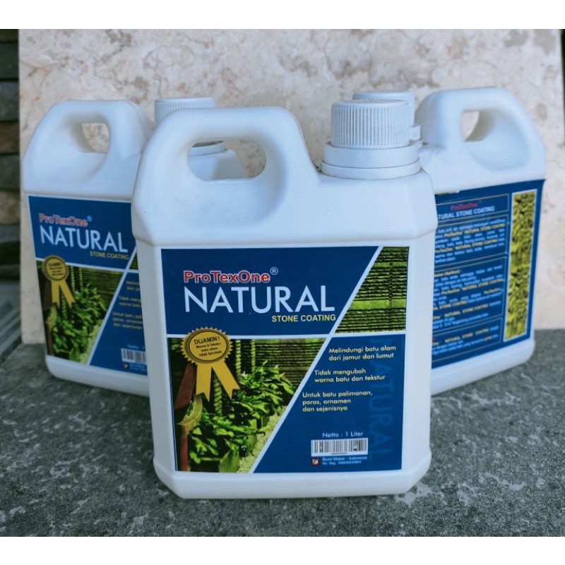 Jual Pernis/Coating pelapis batu alam natural (tidak mengkilap/kembali