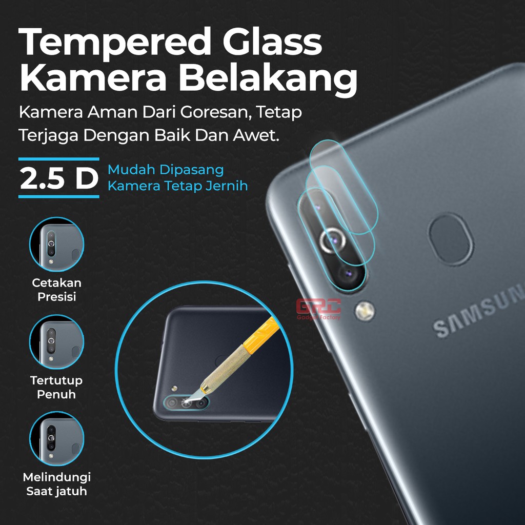 Tempered Glass SAMSUNG Galaxy M30 HOGO Full Cover Anti Gores Kaca